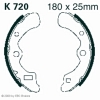 Preview: EBC K720 Premium Bremsbacken Kawasaki KAF 620 B1/B2/B6 (Mule 2520)