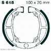 Preview: EBC S615G Premium Bremsbacken Water Grooved Suzuki RM 80 XD/XE/XF